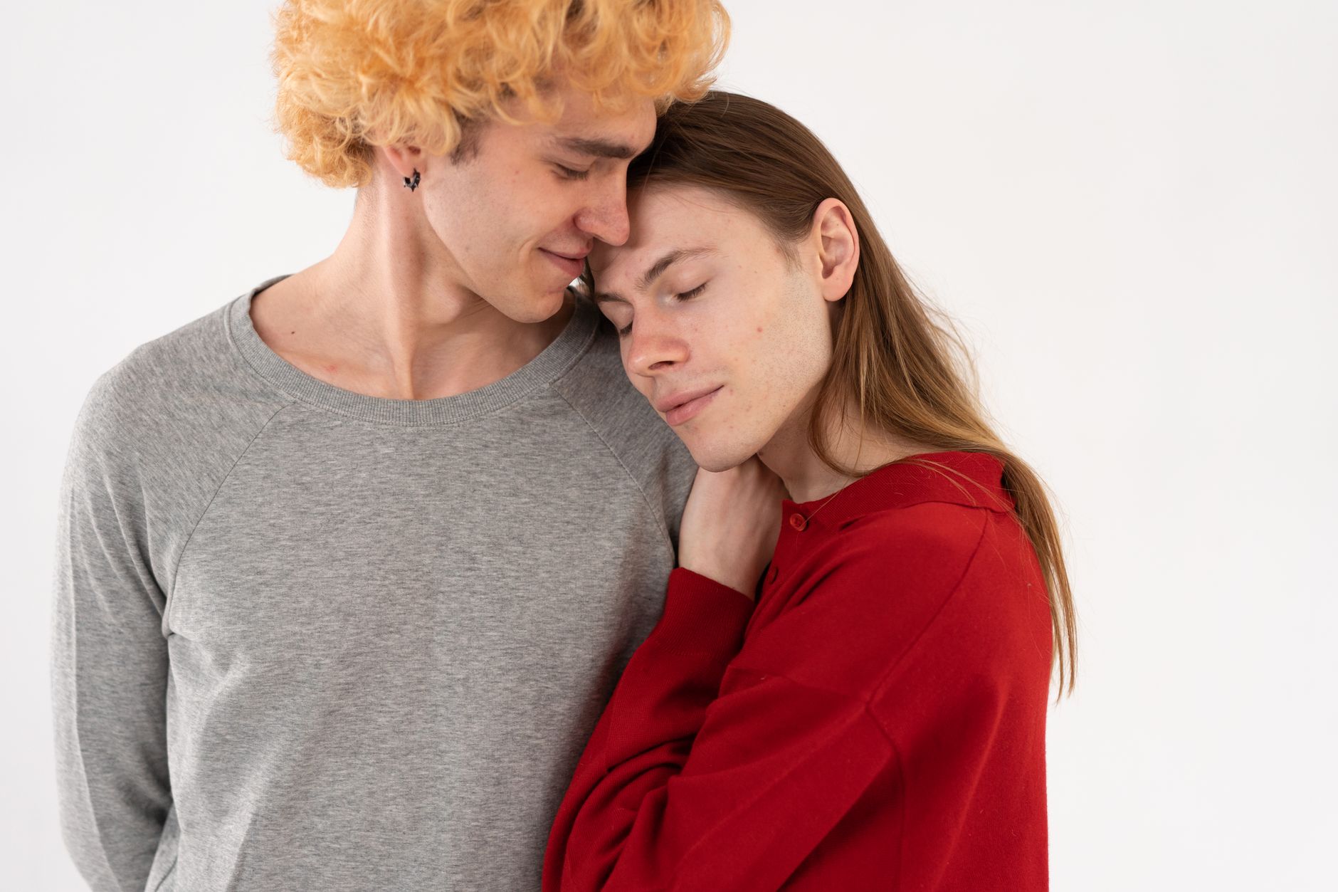 Couple enlacé