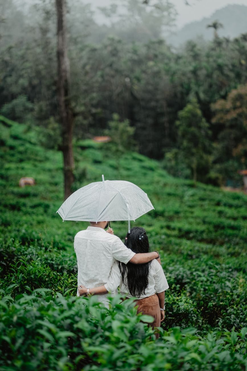 Couple enlacé